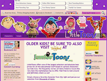 Tablet Screenshot of littletoons.com